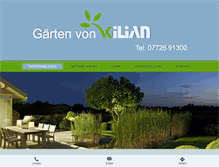 Tablet Screenshot of die-gartenprofis.de